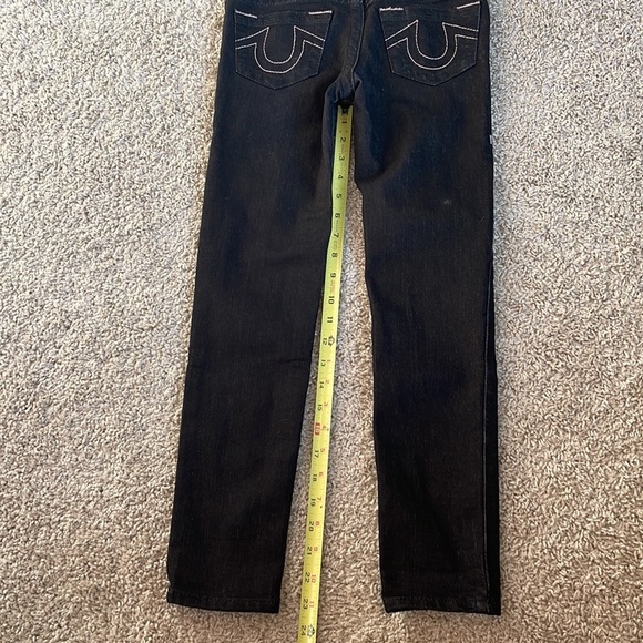 True religion pink and black jeans - Picture 5 of 10
